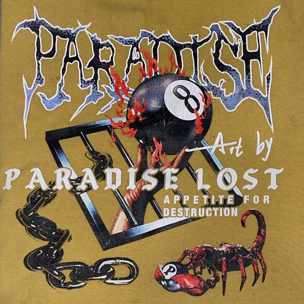 X-Large- Paradise Lost "Appetite For Destruction" Graphic Tee